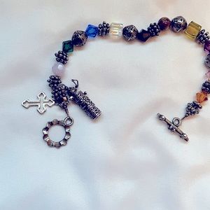 Vintage crystal bracelet